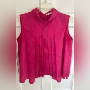 Marni x Uniqlo Sleeveless Pink Top